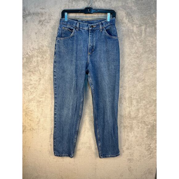VTG Gitano Jeans Size 29 High Rise Straight Leg Medium Wash 80s 90s - Picture 1 of 8